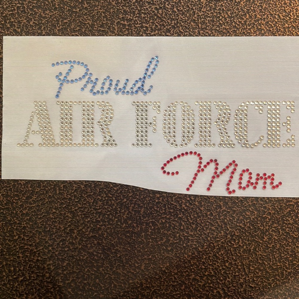 Proud Air Force Mom Transfer